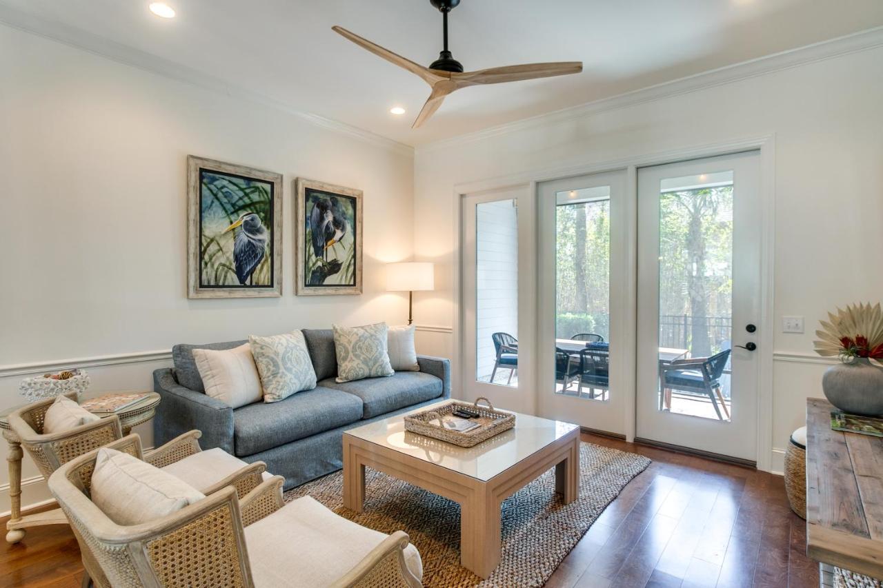Luxe Jekyll Island Home With Beach And Pool Access Bagian luar foto