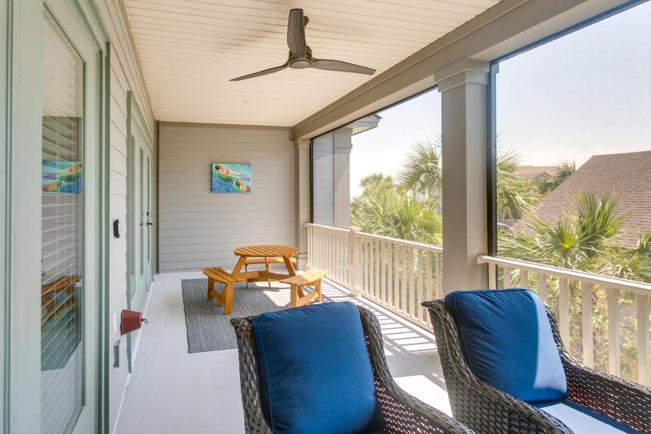 Luxe Jekyll Island Home With Beach And Pool Access Bagian luar foto