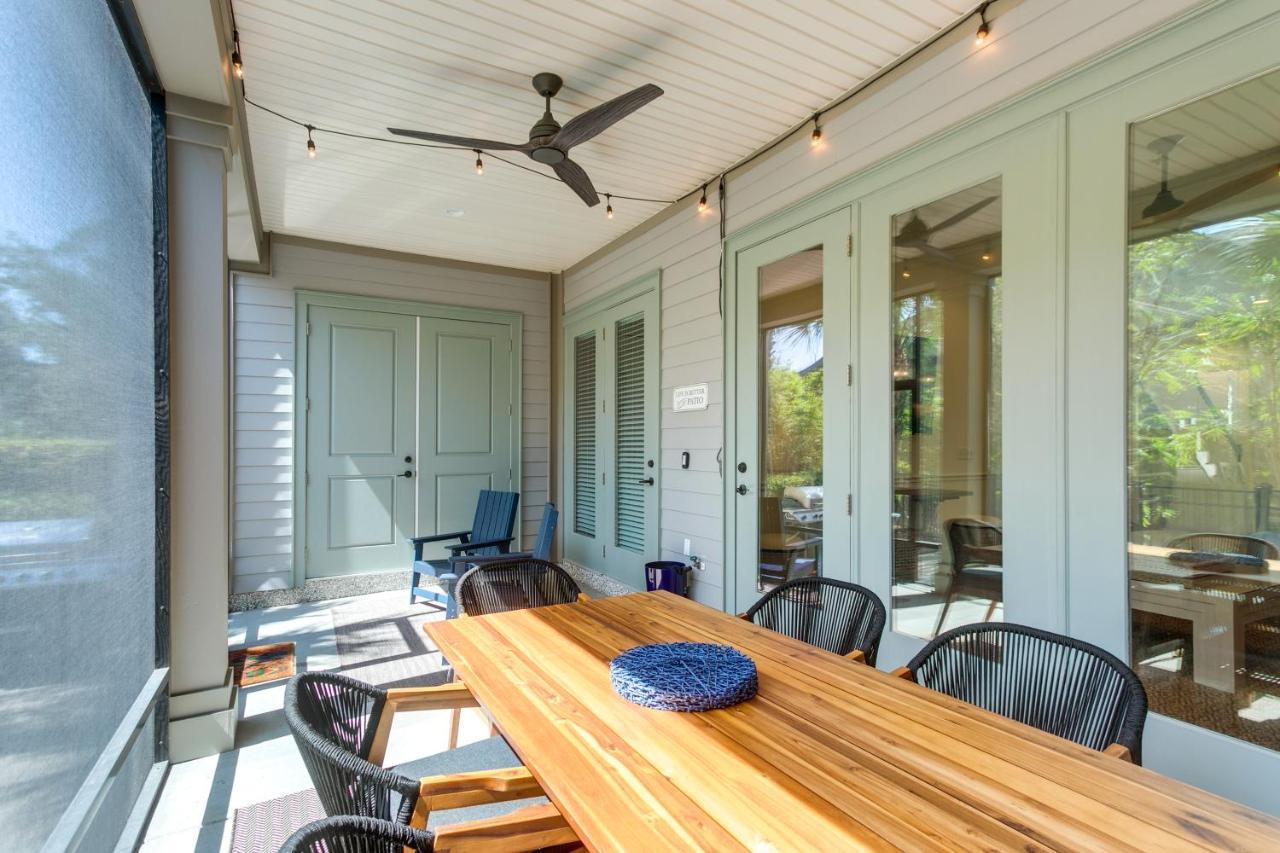 Luxe Jekyll Island Home With Beach And Pool Access Bagian luar foto