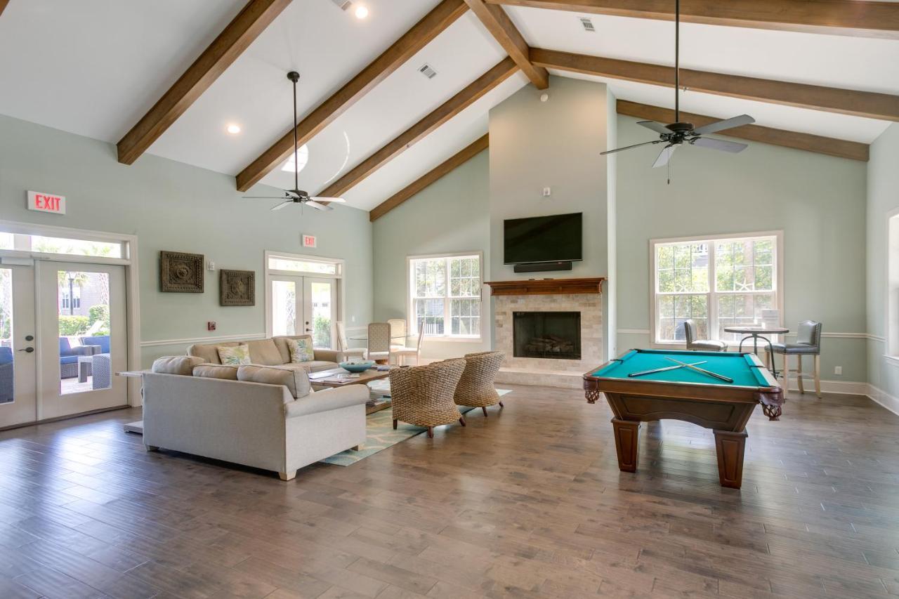 Luxe Jekyll Island Home With Beach And Pool Access Bagian luar foto